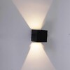 Миниатюра фото настенный светильник reluce 86818-9.2-001kt led2*5w bk | 220svet.ru