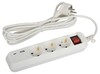 Миниатюра фото удлинитель электрический эра ub-3es-3m-usb c заземлением с выключателем 3 розетки + 1xusba+1xusbc 3м 10а б0052898 | 220svet.ru