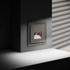 Миниатюра фото накладка для розетки акустической 4-местной voltum s70 vls001504 (шелк) | 220svet.ru