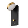 Миниатюра фото бра с usb freya sol fr5346wl-l5bbz | 220svet.ru