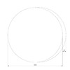 Миниатюра фото настенный светильник tk lighting 6009 luna white | 220svet.ru