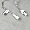 Миниатюра фото гирлянда нить 10м красная с мерцанием белого диода 220в, 100 led, провод прозрачный пвх, ip54 ltc pst100blw-10-2r | 220svet.ru