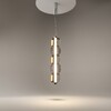 Миниатюра фото подвесной светодиодный светильник maytoni ritmo mod381pl-l30ch3k | 220svet.ru