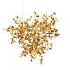 Миниатюра фото подвесная люстра loft it spark 10101/3 gold | 220svet.ru
