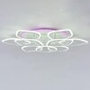 Миниатюра фото потолочная люстра с пультом ду citilux ромби смарт cl236a190e | 220svet.ru