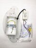 Миниатюра фото настенный светодиодный светильник elvan gw-6809r-12w-ww-wh | 220svet.ru