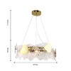 Миниатюра фото подвесная люстра f-promo krakle 4249-6p | 220svet.ru