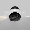 Миниатюра фото встраиваемый светильник maytoni focus led mini dl127-8w3k-trs-b | 220svet.ru