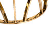 Миниатюра фото стол журнальный стекло garda decor 13rxet3103-gold | 220svet.ru