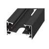 Миниатюра фото шинопровод однофазный (ul-00001285) volpe ubx-q121 ks2 black 300 polybag | 220svet.ru