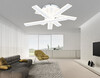 Миниатюра фото потолочная люстра с пультом ду ambrella light acrylica original fa8903 | 220svet.ru