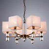 Миниатюра фото подвесная люстра arte lamp north a5896lm-6pb | 220svet.ru