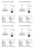 Миниатюра фото подвесная люстра vitaluce v1848-8/5 | 220svet.ru