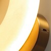 Миниатюра фото бра светодиодная odeon light marbella 6685/25wl латунь | 220svet.ru