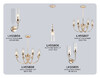 Миниатюра фото потолочная люстра на штанге ambrella light high light lh55808 | 220svet.ru