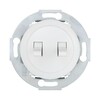 Миниатюра фото переключатель lk studio 2-рычажковый, c двух мест (схема 6+6) 16 a, 250 b (белый) 882404-1 | 220svet.ru