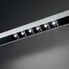 Миниатюра фото подвесной светодиодный светильник ideal lux fluo accent 1800 4000k wh | 220svet.ru