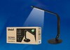 Миниатюра фото настольная лампа (ul-00003648) uniel tld-555 black/led/500lm/5500k/dimmer/usb | 220svet.ru