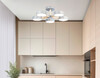 Миниатюра фото потолочная светодиодная люстра на штанге с пультом ду ambrella light comfort fl4826 | 220svet.ru