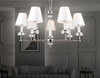 Миниатюра фото потолочная люстра с хрусталем ambrella light heigh light wh  lh71003 | 220svet.ru