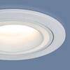 Миниатюра фото встраиваемый светильник elektrostandard 1081/1 mr16 белый 4690389148491 | 220svet.ru
