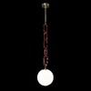 Миниатюра фото подвесной светильник loft it chain 10128p red | 220svet.ru