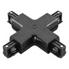 Миниатюра фото коннектор трехфазный x-образный lightstar barra 504147 | 220svet.ru