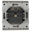 Миниатюра фото розетка эра arktik 16-2102-07 с заземлением 2p+e schuko со шторками 16а-250в титан б0070430 | 220svet.ru