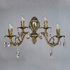 Миниатюра фото бра ambiente alicante 8888/2+2 pb tear drop | 220svet.ru