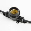 Миниатюра фото гирлянда (ul-00006441) uniel belt-light 220v udl-k111 80/e27/20m ip65 black | 220svet.ru