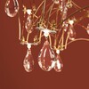 Миниатюра фото подвесная люстра светодиодная хрустальная freya elara fr5591pl-l36bs | 220svet.ru