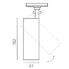 Миниатюра фото трековый однофазный светильник 5w 314lm/185lm 4000k lightstar stella barra s1075606 | 220svet.ru