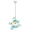 Миниатюра фото подвесной светодиодный светильник loft it bolle 2027-p6 blue | 220svet.ru