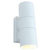 Миниатюра фото уличный настенный светильник arte lamp sonaglio a3302al-2wh | 220svet.ru