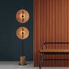 Миниатюра фото торшер светодиодный loft it wood 10451f | 220svet.ru