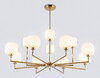 Миниатюра фото потолочная люстра на штанге ambrella light heigh light  lh53019 | 220svet.ru