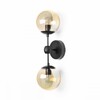 Миниатюра фото бра inodesign fireflies black | 220svet.ru