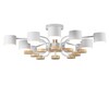 Миниатюра фото потолочная люстра lumion rondo 8196/10c белый | 220svet.ru