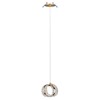 Миниатюра фото подвесной светодиодный светильник odeon light mirage 5030/8l античная бронза | 220svet.ru