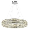Миниатюра фото подвесная светодиодная люстра odeon light panta 4927/85l хром | 220svet.ru