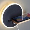 Миниатюра фото бра светодиодная lumion winnie 5635/9wl черный | 220svet.ru