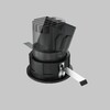 Миниатюра фото встраиваемый светодиодный светильник maytoni wise dl057-7w3k-b | 220svet.ru
