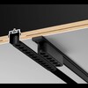 Миниатюра фото низковольтный шинопровод для встраиваемого монтажа  novotech smal 135197 | 220svet.ru