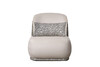 Миниатюра фото кресло garda decor capri basic-2k-colt002+ana beg | 220svet.ru