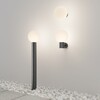 Миниатюра фото уличный светильник светильник outdoor bold o598fl-01b | 220svet.ru