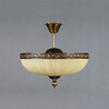 Миниатюра фото потолочная люстра ambiente lugo 8539/40 pl pb | 220svet.ru
