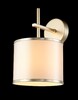 Миниатюра фото бра crystal lux sergio ap1 gold | 220svet.ru