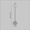 Миниатюра фото подвесной светильник maytoni frozen mod254pl-01bs | 220svet.ru