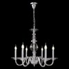 Миниатюра фото подвесная люстра crystal lux arabesque sp6 chrome | 220svet.ru
