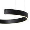 Миниатюра фото подвесной светодиодный светильник loft it ring 10025/400 black | 220svet.ru